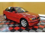 2003 Electric Red BMW 3 Series 325xi Sedan #34095617