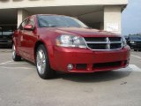 2008 Inferno Red Crystal Pearl Dodge Avenger R/T #34095648