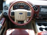 2011 Ford F350 Super Duty King Ranch Crew Cab 4x4 Steering Wheel