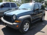 2005 Deep Beryl Green Pearl Jeep Liberty Sport 4x4 #34095942