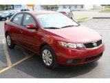 2010 Spicy Red Kia Forte EX #34096017