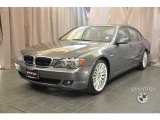 2008 Monaco Blue Metallic BMW 7 Series 750Li Sedan #34167689