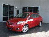 2008 Barcelona Red Pearl Toyota Yaris Sedan #34167710