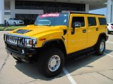 2007 Yellow Hummer H2 SUV #34168272