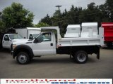 2011 Oxford White Ford F550 Super Duty XL Regular Cab 4x4 Dump Truck #34167717