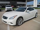 2008 Ivory Pearl White Infiniti G 37 S Sport Coupe #34168285