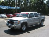 2005 Silver Birch Metallic GMC Sierra 1500 SLE Crew Cab 4x4 #34168676