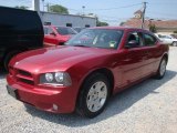 2007 Inferno Red Crystal Pearl Dodge Charger SE #34168678