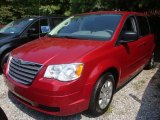 2009 Inferno Red Crystal Pearl Chrysler Town & Country LX #34168679