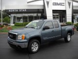 2009 Stealth Gray Metallic GMC Sierra 1500 SLE Extended Cab 4x4 #34168019