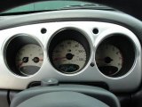 2005 Chrysler PT Cruiser Touring Turbo Convertible Gauges