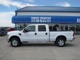 2010 Oxford White Ford F250 Super Duty XLT Crew Cab 4x4 #34242632