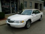 2001 Vibrant White Lincoln Continental  #34242399