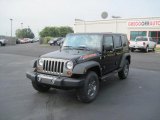2010 Black Jeep Wrangler Unlimited Mountain Edition 4x4 #34242406