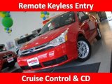 2008 Vermillion Red Ford Focus SE Coupe #34242139