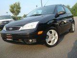 2007 Pitch Black Ford Focus ZX3 SES Coupe #34242151
