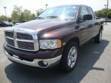 2004 Deep Molten Red Pearl Dodge Ram 1500 SLT Quad Cab #34242189