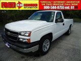 2006 Summit White Chevrolet Silverado 1500 Work Truck Regular Cab #34242859