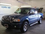 2008 Vista Blue Metallic Ford Ranger XLT SuperCab 4x4 #34242948