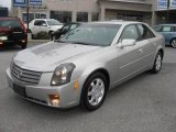 2003 Sterling Silver Cadillac CTS Sedan #3414333