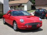 2002 Torch Red Ford Thunderbird Premium Roadster #34320185