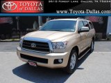 Sandy Beach Metallic Toyota Sequoia in 2010