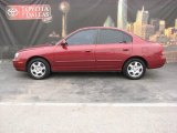 2002 Chianti Red Hyundai Elantra GLS Sedan #3419042