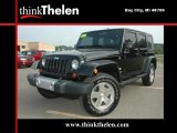 2009 Black Jeep Wrangler Unlimited Sahara 4x4 #34356316