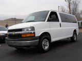2007 Summit White Chevrolet Express LS 3500 Passenger Van #3426005