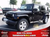 2010 Black Jeep Wrangler Unlimited Sahara #34392225