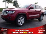 2011 Inferno Red Crystal Pearl Jeep Grand Cherokee Laredo X Package #34392234