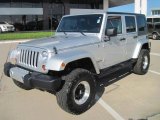 2009 Bright Silver Metallic Jeep Wrangler Unlimited Sahara 4x4 #34392502