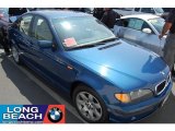 2002 Topaz Blue Metallic BMW 3 Series 325i Sedan #34392359