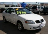 2004 Cloud White Nissan Sentra 1.8 S #34392900