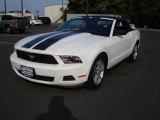 2010 Performance White Ford Mustang V6 Convertible #34446776