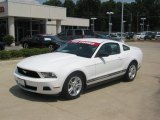2010 Performance White Ford Mustang V6 Coupe #34447362