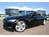 2008 Jet Black BMW 3 Series 335i Convertible #34447380