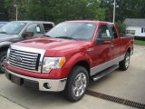 2010 Red Candy Metallic Ford F150 XLT SuperCab #34447655
