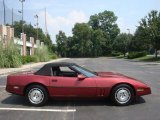 1986 Chevrolet Corvette Dark Red Metallic