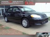 2003 Black Sand Pearl Toyota Corolla LE #34447436