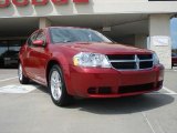 2010 Inferno Red Crystal Pearl Dodge Avenger Express #34447453