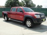 2007 Impulse Red Pearl Toyota Tacoma V6 PreRunner Double Cab #34447143