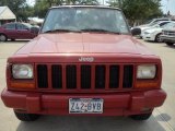 Chili Pepper Red Pearl Jeep Cherokee in 1999