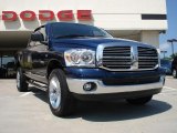 2008 Patriot Blue Pearl Dodge Ram 1500 Big Horn Edition Quad Cab 4x4 #34513901