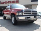 Flame Red Dodge Ram 1500 in 1997