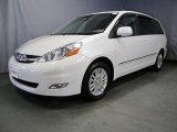 2008 Arctic Frost Pearl Toyota Sienna Limited #34513707