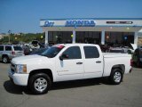 2008 Summit White Chevrolet Silverado 1500 LT Crew Cab #34513727