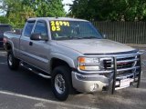 2005 Silver Birch Metallic GMC Sierra 2500HD SLT Extended Cab 4x4 #34513767