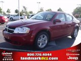 2010 Inferno Red Crystal Pearl Dodge Avenger Express #34513492