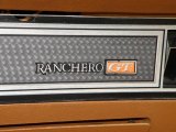 1979 Ford Ranchero GT Marks and Logos
